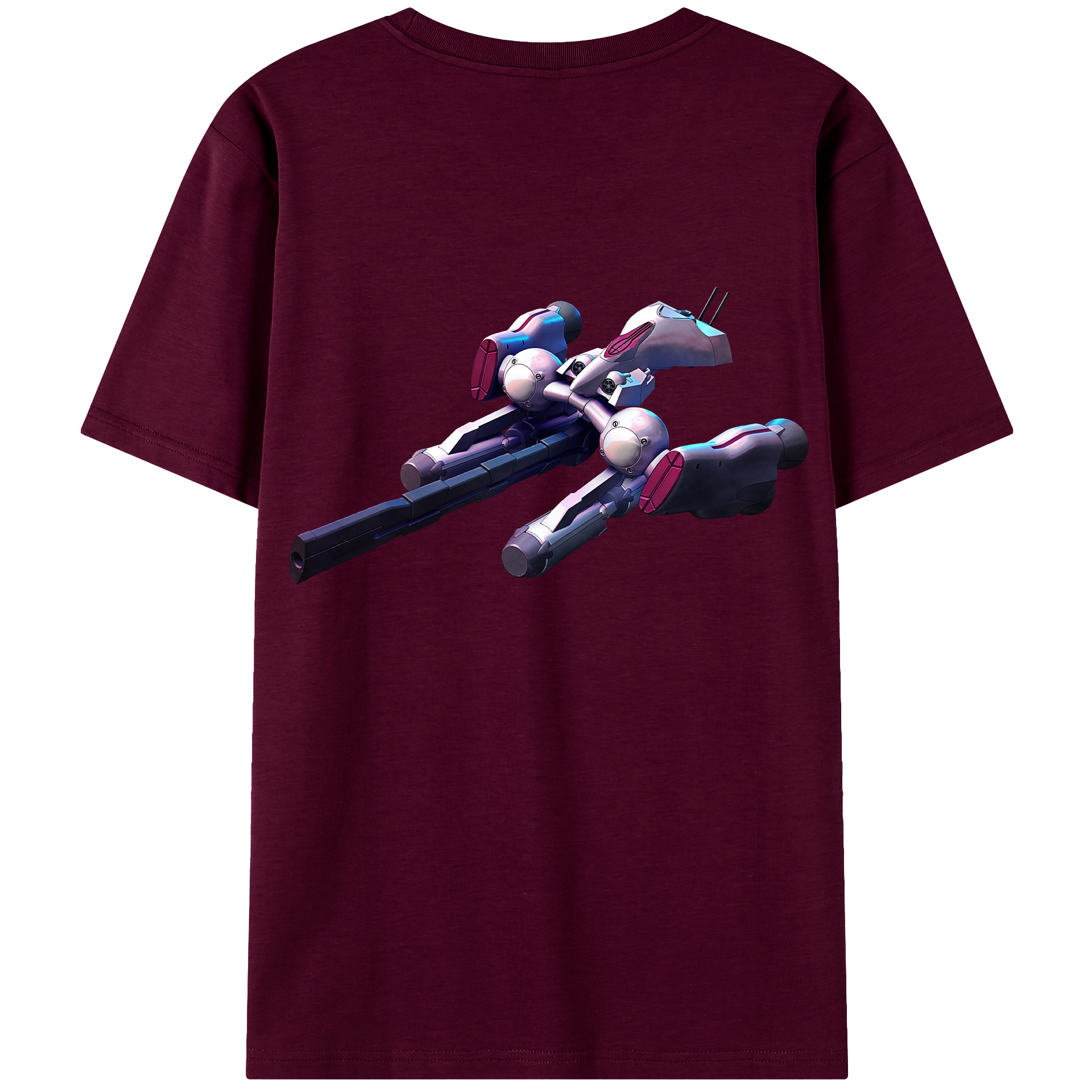 （画像用） 機動戦士ガンダム Mobile Suit Gundam レディース半袖Tシャツ(バックプリント)